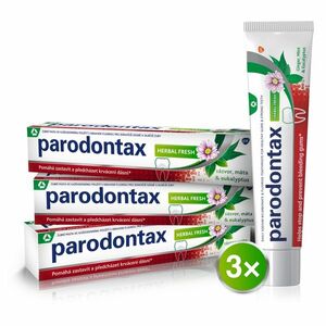 PARODONTAX Zubní pastal Herbal Fresh 3 x 75 ml obraz