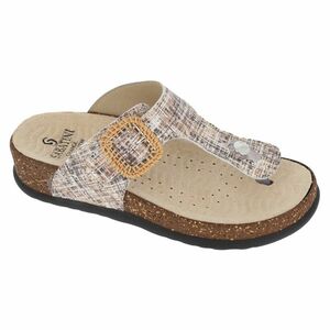 SABATINI KAROLINA Tweed Caramel pantofle karamelové 1 pár, Velikost obuvi: 38 obraz