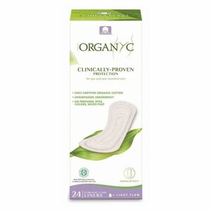 ORGANYC Slipové vložky Light Plus 24 kusů obraz