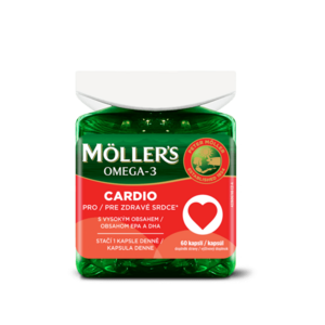 MÖLLER'S Omega-3 cardio 60 tobolek obraz