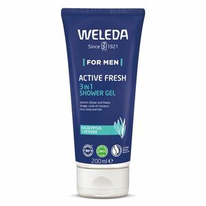 WELEDA For Men Active Fresh 3in1 Sprchový gel 200 ml obraz