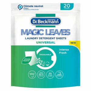 DR.BECKMANN Magic Leaves Universal Intense Fresh Prací ubrousky 20 kusů obraz
