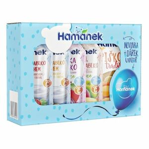 HAMÁNEK Multipack 4x ovocná kapsička 100 g + piškoty 120 g obraz