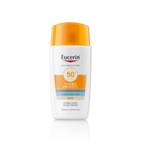 EUCERIN Sun Hydro Protect Fluid na opalování Světlý SPF 50+ 50 ml obraz