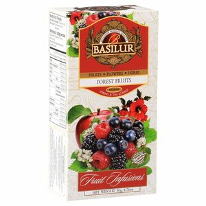 BASILUR Fruit Forest Fruits ovocný čaj 25 sáčků obraz