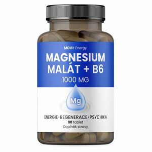 MOVIT ENERGY Magnesium Malát 1000 mg + B6 90 tablet obraz