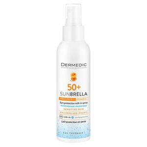 DERMEDIC Sunbrella Baby Opalovací mléko ve spreji SPF50+ 150 ml obraz