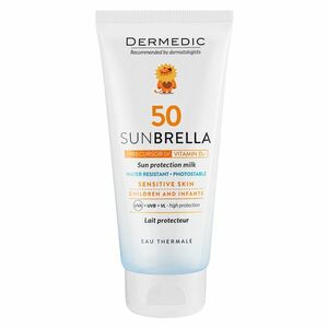 DERMEDIC Sunbrella Baby Mléko na opalování SPF50 100 g obraz