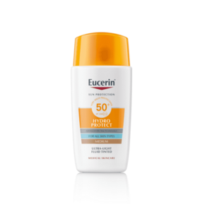 EUCERIN Sun Hydro Protect Fluid na opalování stř.Tmavý SPF 50+ 50 ml obraz