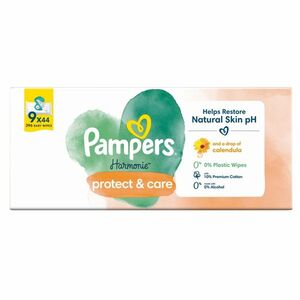 PAMPERS Harmonie protec care ubrousky 9 x 44 kusů obraz