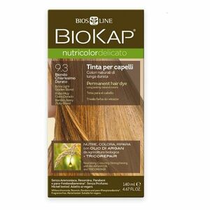 BIOKAP Barva na vlasy 9.3 Blond zlatá světlá 140ml obraz