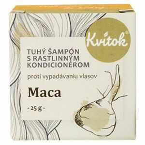 KVITOK Tuhý šampon Maca 25 g obraz