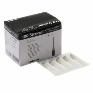 Injekční jehla 0.7 x 30 mm 22 G černá 100 ks Sterican obraz
