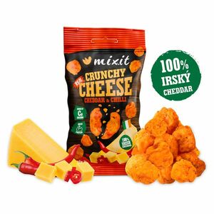 MIXIT Křupavý sýr do kapsy irský cheddar a chilli 20 g obraz