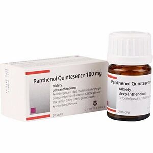 PANTHENOL Quintesence 100 mg 20 tablet obraz