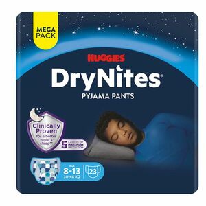 DRY NITES® Mega Natahovací kalhotky pro chlapce 8-13 let 23 kusů obraz