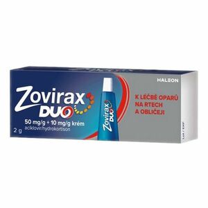 ZOVIRAX Duo 50mg/g+10mg/g krém 2g II obraz