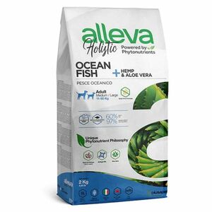 ALLEVA Holistic Adult Medium/Maxi Ocean Fish granule pro psy 2 kg obraz