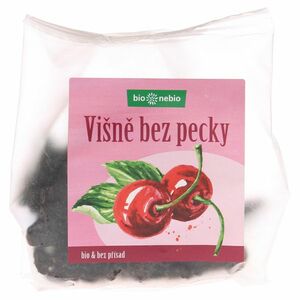 BIO NEBIO Sušené višně vypeckované BIO 75 g obraz