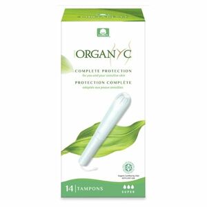 ORGANYC Tampony s aplikátorem Super 14 kusů obraz