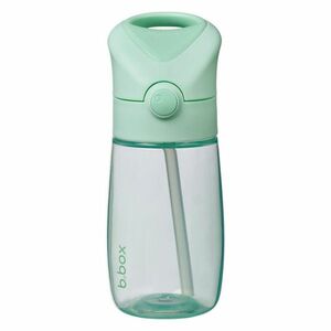 B.BOX Láhev na pití s brčkem Junior spearmint 380 ml obraz