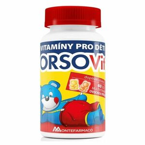 ORSOVit multivitamíny s ovocnou příchutí 60 kusů obraz