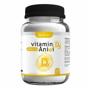 SENIMED Anixi vitamin D3 4000IU 60 kapslí obraz