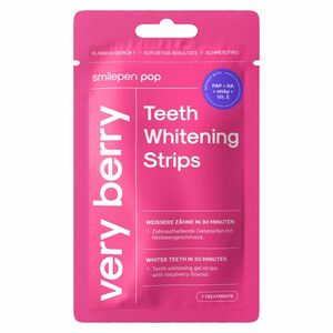 SMILEPEN Pop Bělící pásky Very Berry 7 x 2 kusy obraz