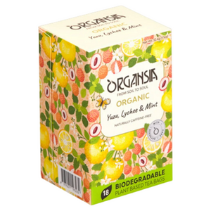 ORGANSIA Yuzu ychee & mint ovocno-bylinný čaj BIO 18 sáčků obraz