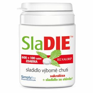 SLADIE Sladidlo 600 + 100 tablet ZDARMA obraz