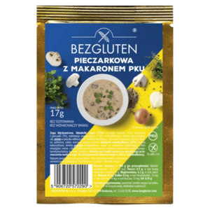 BEZGLUTEN Polévka PKU žampiónová s těstovinami nízkobílkovinná 17 g obraz