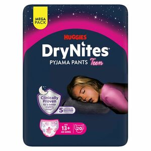 DRY NITES® Mega Natahovací kalhotky pro dívky od 13+ let 20 kusů obraz