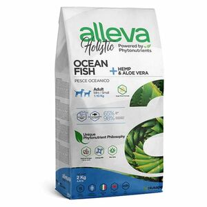 ALLEVA Holistic Adult Mini Ocean Fish granule pro psy 2 kg obraz