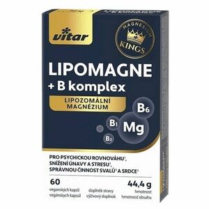 VITAR Kings Lipomagne + B komplex 60 kapslí obraz