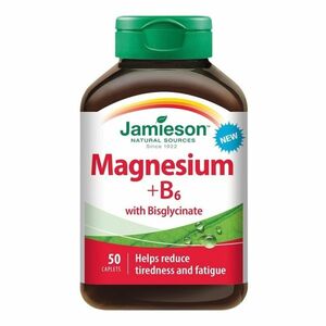 JAMIESON Hořčík + vitamín B6 s bisglycinátem 50 tablet obraz