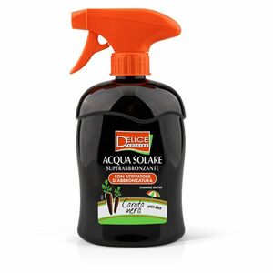 DELICE SOLAIRE Acqua Solare Superabbronzante Carota Nera 500 ml obraz