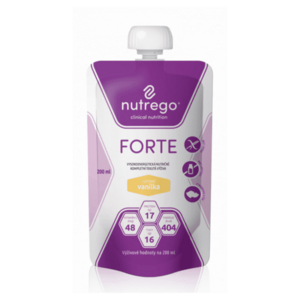 NUTREGO FORTE Výživa vanilka.12 x 200 ml obraz