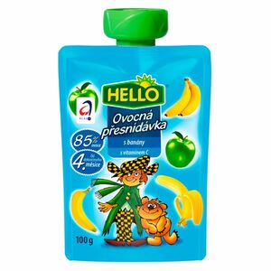HELLO OP Kapsička s banánem 100 g x 12 kusů obraz