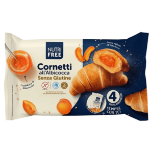 NUTRIFREE Croissant s meruňkovou náplní 4 kusy obraz