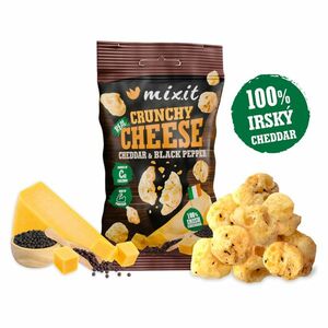 MIXIT Křupavý sýr do kapsy irský cheddar a černý pepř 20 g obraz