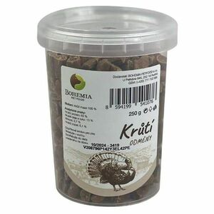BOHEMIA PET FOOD Krůtí odměny pro psy 250 g obraz
