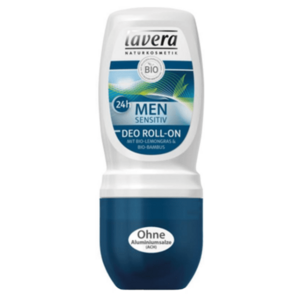 LAVERA Men Sensitive Kuličkový deodorant 24 hodin 50 ml obraz