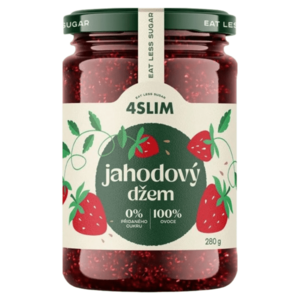 4SLIM Džem jahodový 280 g obraz