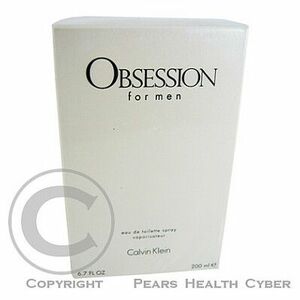Calvin Klein Obsession For Men - toaletní voda s rozprašovačem 200 ml obraz