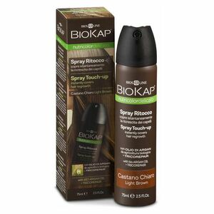 BIOKAP Spray Touch Up krycí sprej Hnědý světlý 75 ml obraz