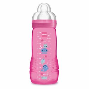 MAM Lahev baby bottle růžová 330 ml obraz