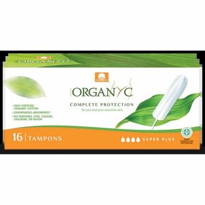 ORGANYC Tampony Super Plus 16 kusů obraz