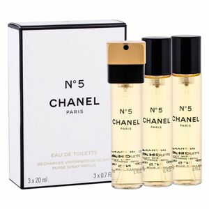 Chanel No.5 Toaletní voda 3x20ml náplně obraz