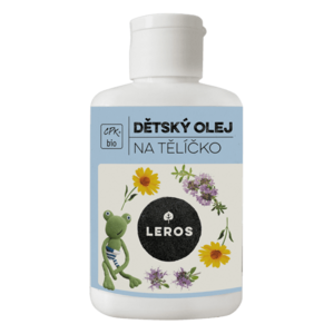 LEROS Dětský olej na tělíčko 100 ml obraz