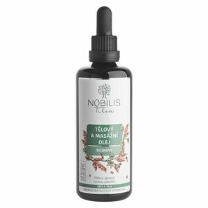 NOBILIS TILIA Tělový a masážní olej Ricinový 100 ml obraz